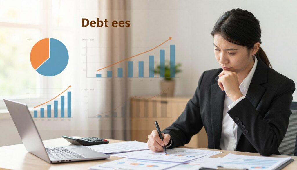 credit tips for buyers debt reduction visualization