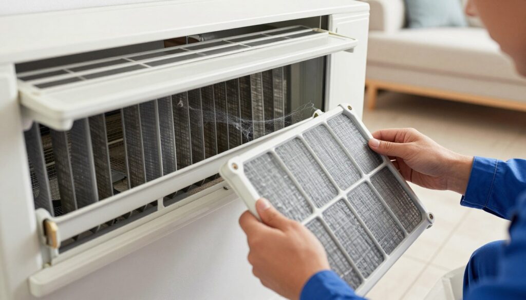 HVAC filters and hidden areas cleaning HVAC filters and hidden areas cleaning