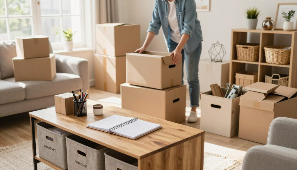 organizing a new home