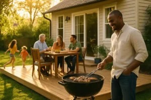 deck cost recovery planning for a backyard deck before listing a home